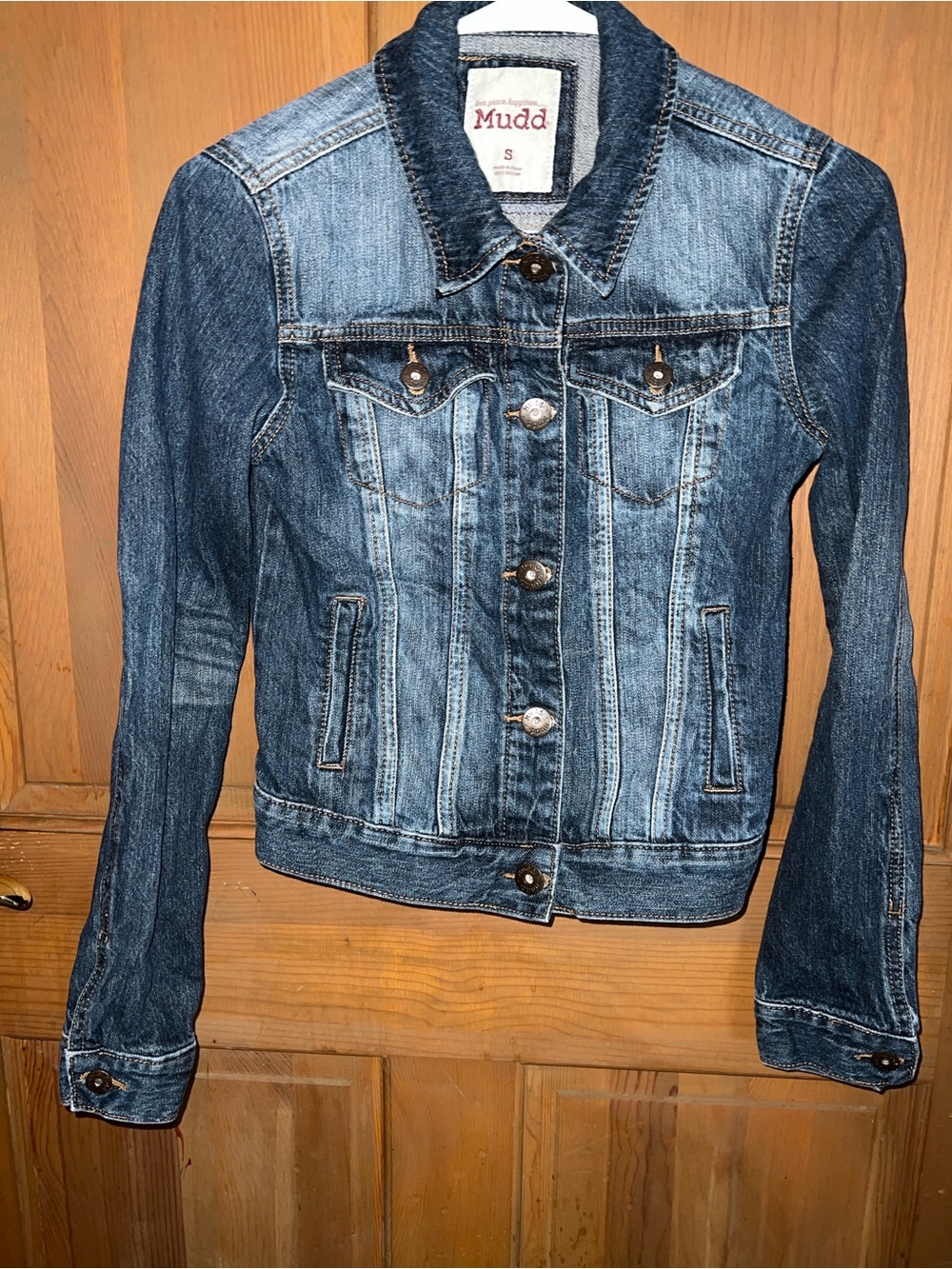 Mudd Blue Washed Denim Jacket